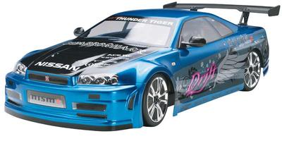 Thunder Tiger Sparrowhawk DX 4WD 1/10 2.4G Z Tune Blue TTR6534-F274