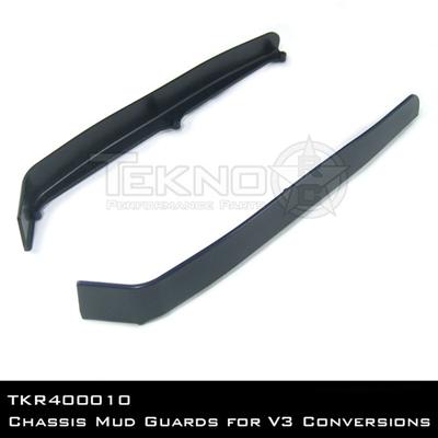 Tekno RC V3/V4 Chassis Mud Guards Left/Right TKR400010