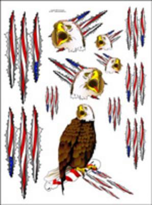 Spaz Stix Eagle Exterior Decal Sheet SZXSIC025