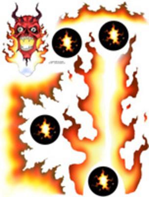 Spaz Stix Devil Fire Exterior Decal SZXSIC003