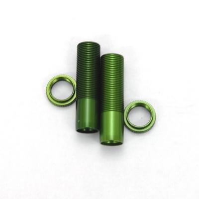 ST Racing Shock Bodies & Spring Collars (w/o Ring) Axial Wraith Green SPTSTA80036G