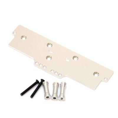 ST Racing 4Link Front Battery Plate AX10 Silver SPTSTA30486S