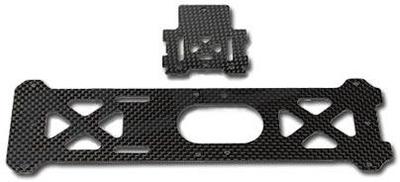 Align Helicopters Carbon Bottom Plate/1.6mm: 550E AGNH55013