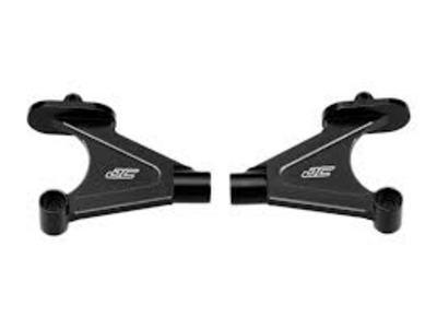 JConcepts Aluminum Wing/Body Mounts TLR22/22T Black (2) JCI2191-2