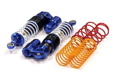 Integy Billet Machined XSR5 Piggyback Front Shock (2 INTT8567BLUE