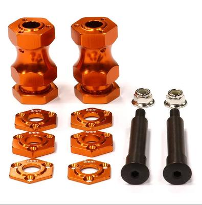 Integy Type III Adj. Fr Extended Wheel Adapter Baja 5B/5T/5SC Orange INTBAJ247ORANGE