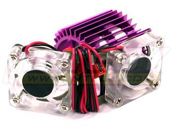 Integy Twin Motor Cooling Fan + Heatsink 540/550 INTC23251PURPLE