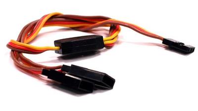 Integy 340mm Y-Type Wire Harness for RX Plug INTC23381