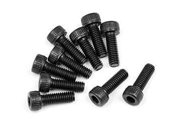 HPI Caphead Screw M2.5x8mm (10) HPI107889