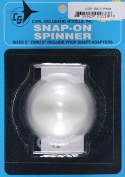 Goldberg Spinner White 2" GBG138