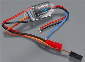 FlightPower 10A Brushless ESC w/BEC 2-3S LiPo FPWFTC10A3SB