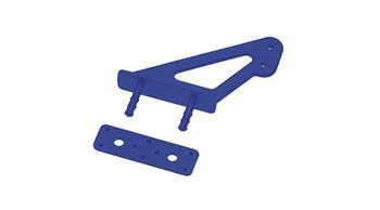 Dubro Micro Razor Control Horn Blue (2) DUB936-BL