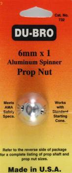 Dubro Spinner Prop Nut 6mm DUB732