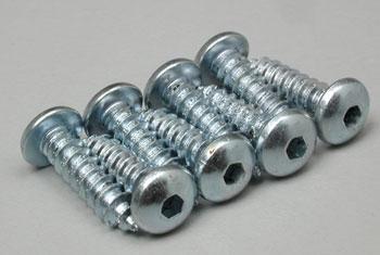 Dubro 6 X 1/2 Button Hd Sheet Mtl Screw DUB530