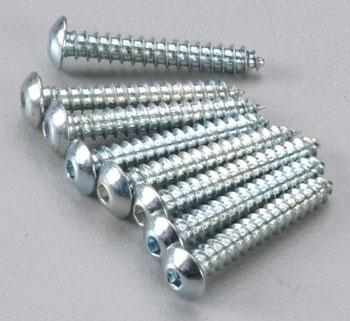 Dubro 5 X 3/4 Button Hd Sheet Mtl Screw DUB528