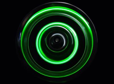 LED Wheel Lights for RC Drift Car - Green (4pcs)