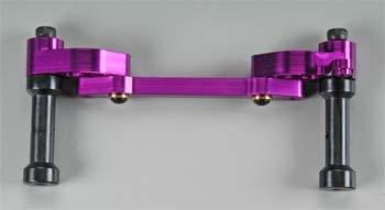 Integy Alloy Steering Bell Crank Savage-X 21 25 INTT7088PURPLE