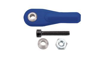 Dubro Swivel Ball Link 4-40 w/Hardware Blue (2) DUB2161-BL