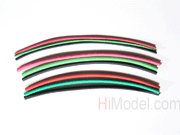 Heat Shrink Tubing Assortment (1 meter each, Dia 2mm/3mm/4mm/5mm)