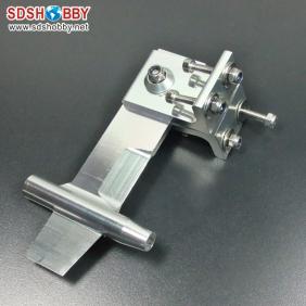 Shaft Bracket with Length-B=50mm, Dia.=4, Height=60mm