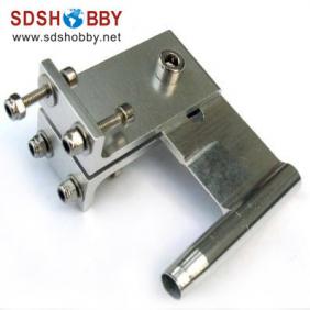 Shaft Bracket with Length-B=50mm, Dia.=4, Height=60mm