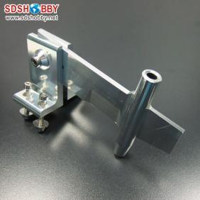 Shaft Bracket with Length-B=50mm, Dia.=4, Height=60mm