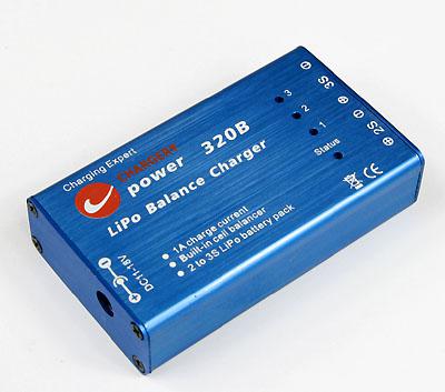 2-3S Balance Charger for LiPo/Li-ion batteries pack 320B