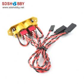 Twin Power Switch Yellow Color