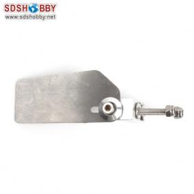 Stainless Steel Adjustable Stabi Length=25mm High=50mm for RC Marine (a pair)