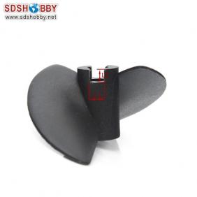 Two Blades 35 Nylon Propeller with Aperture=3.18mm, Diameter=35mm, Pitch=1.4 for RC Electric Boat and Nitro Boat