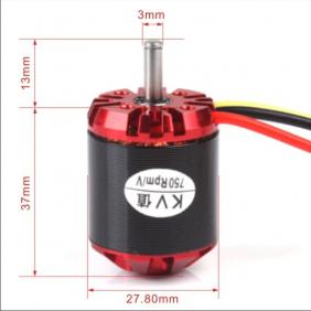 C Series Outrunner Brushless Motor  C2836-750KV