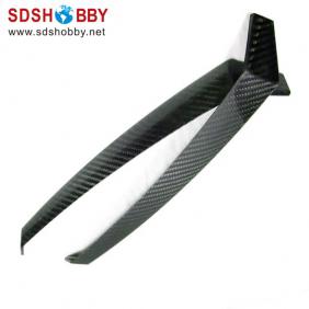 One Pair F3A Carbon Fiber Landing Gear with 3K Treatment for 30 Grade Nitro Airplanes