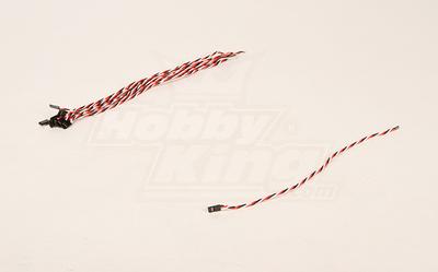 30cm Male 22AWG Twisted (10pcs/bag)