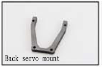 Back Servo Mount for SJM 180 Helicopter MT8002