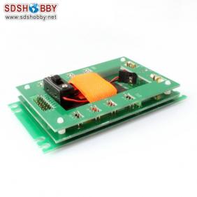 Mini Steering engine Power distribution board with electronic switch