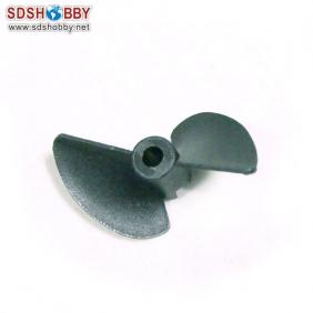 Two Blades 35 Nylon Propeller with Aperture=3.18mm, Diameter=35mm, Pitch=1.4 for RC Electric Boat and Nitro Boat