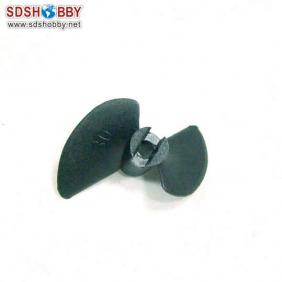 Two Blades 35 Nylon Propeller with Aperture=3.18mm, Diameter=35mm, Pitch=1.4 for RC Electric Boat and Nitro Boat