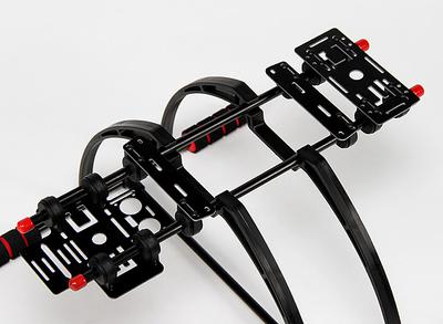 Multifunction Care-Free High Crab FPV Landing Gear Set (Black)