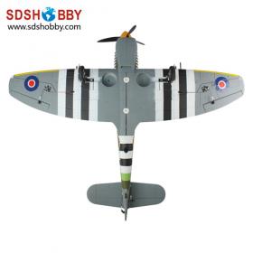 49in Hawker Tempest Brushless Foam Electric Airplane RTF with 2.4G Radio Control/ Retractable Landing Gear