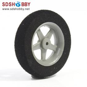 Super Light RC Airplane Sponge Wheel Φ30 x H7mm