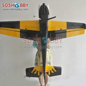 32% Scale 89in Corvus 540 50cc RC Model Gasoline Airplane/Petrol Airplane ARF-Yellow & White Color