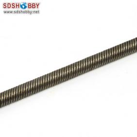 Flexible Axle (Both Square) Positive Dia. =φ6.35 Side=5X5mm Length=300mm for RC Model Boat