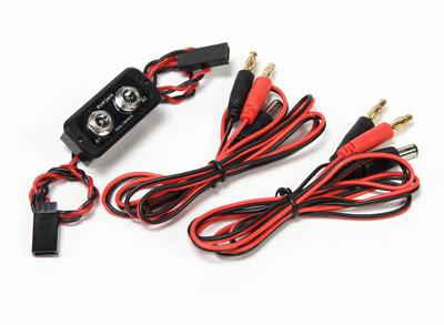 Dual Charging Jack for Receiver Batteries