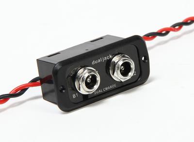 Dual Charging Jack for Receiver Batteries