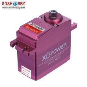 XQ Power 6V 15KG Digital Metal Servo with 2 Ball Bearings and Titanium Alloy Gear 25T