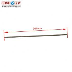 Flexible Axle (Both Square) Positive Dia. =φ6.35 Side=5X5mm Length=365mm for RC Model Boat