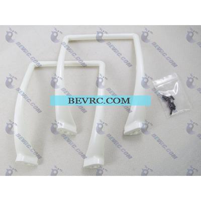 Phantom/phantom 2/vision longer and wider skid replacement white