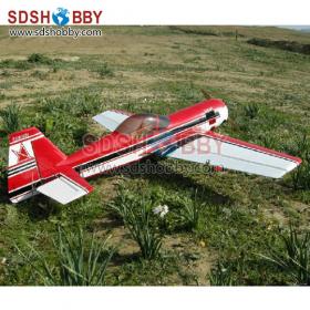 25% Scale 68in SU31 20-30CC Gasoline Airplane/Petrol Airplane ARF-Red & White Color