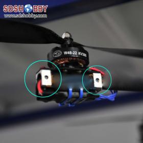 DIY 16mm Thick Type Ultra-lightweight Pipe Base/ Carbon Pipe Clip for Quadcopter/ Hexrcopter/ Octocopter