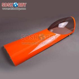 Canopy for 32% Extra330sc 50cc RC Gasoline Airplane (Orange & White) for AG347-C